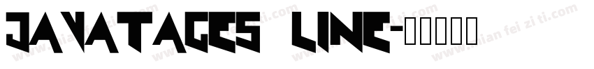 Javatages Line字体转换